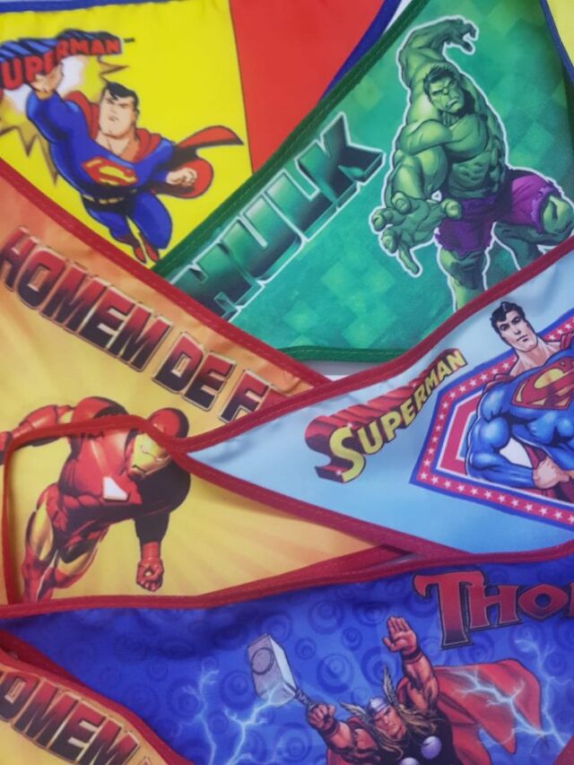 B4011 BANDANA SUPER HEROIS  - 10 UN - Image 7