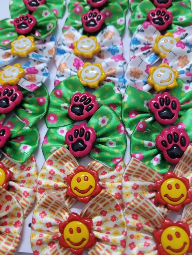 L101040 LAÇO ESTAMPADO FLORAL - 30 UN