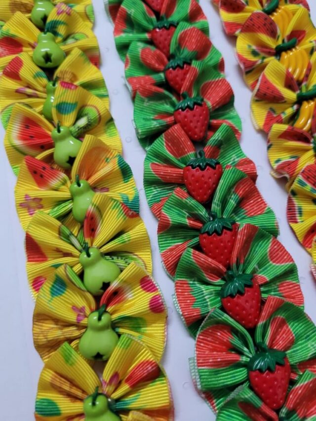 L10103 LAÇO 3 FRUTAS - 30 UN