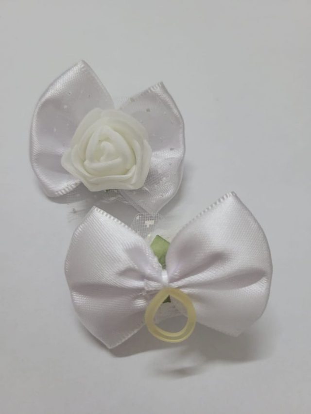 L552 LAÇO BRANCO C/ROSA E.V.A - 30 UN - Image 7