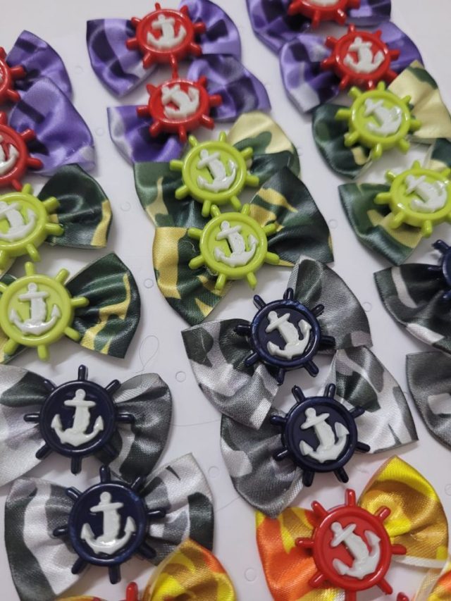 L10371 LAÇO ESTAMPADO C/ANCORA - 30 UN