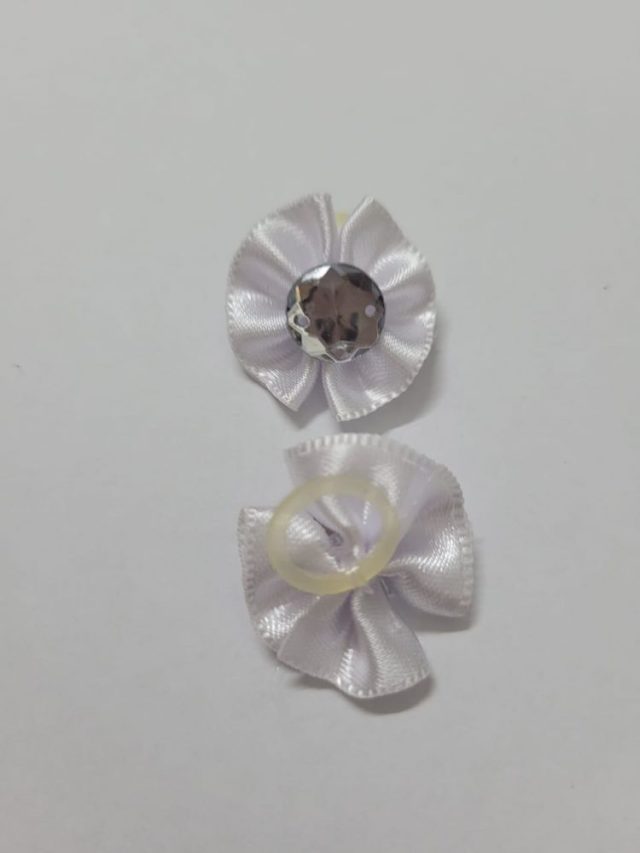L5477 LACINHO BRANCO C/CRISTAL - 50 UN - Image 6