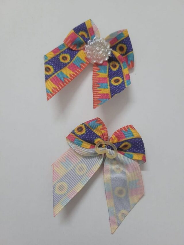 L308 LAÇO PONTA ESTAMPADO C/ FLOR  - 24 UN - Image 6