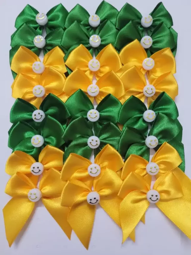 L9050 LAÇO PONTA VERDE E AMARELO - 24 UN - Image 3