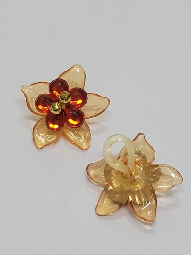 L0827 FLOR ACRILICA DUPLA - 50 UNID. - Image 6