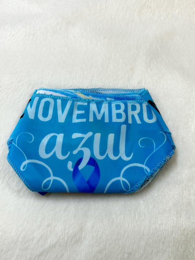 B406 BANDANA NOVEMBRO AZUL - 'M' / 'G' - 10 UN - Image 7