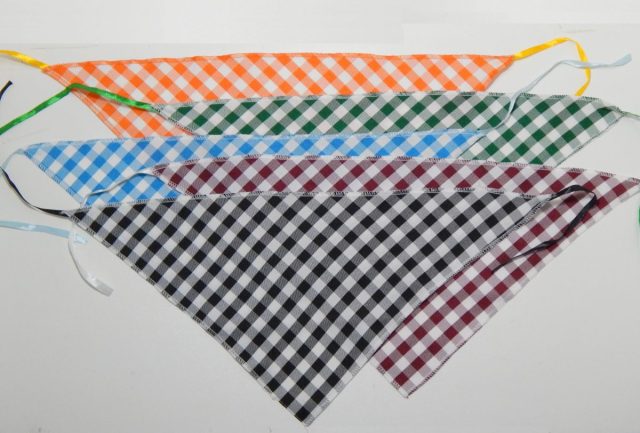 B362 BANDANA XADREZ - "G" - 10 UN - Image 4
