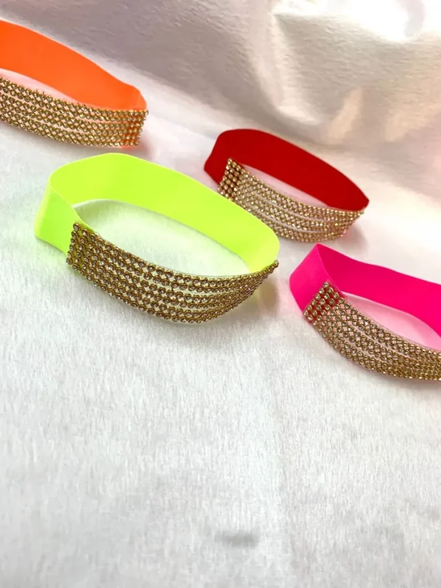 L088 GARGANTILHA STRASS - 8 UN