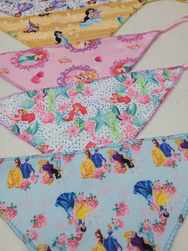 B130 BANDANA PRINCESAS - 10 UN