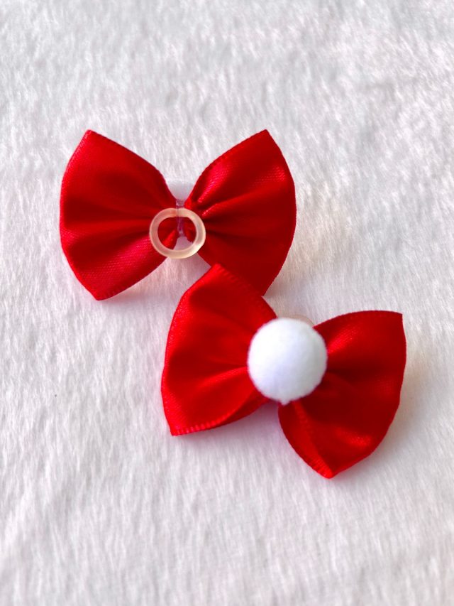 L5103 LAÇO VERMELHO COM POMPOM - 30 UN - Image 5