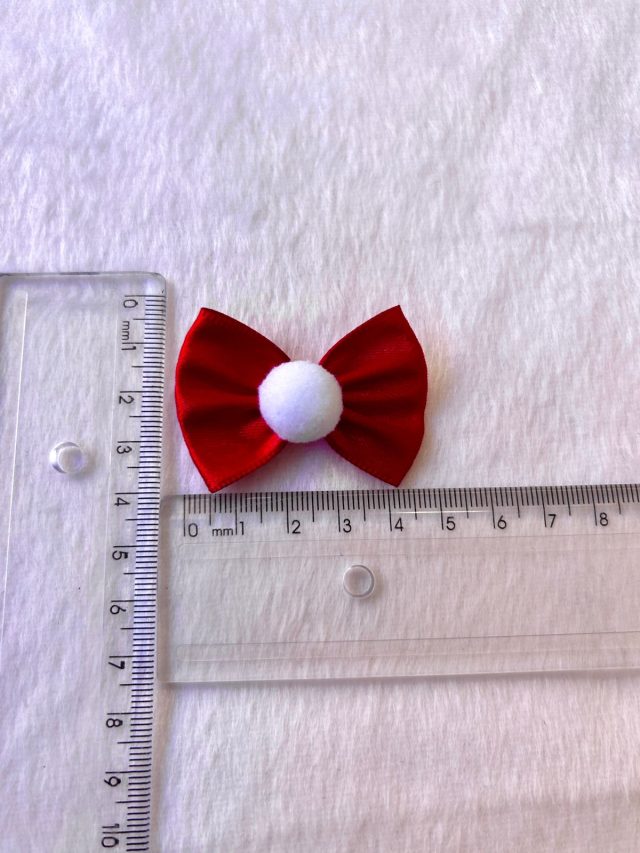 L5103 LAÇO VERMELHO COM POMPOM - 30 UN - Image 6