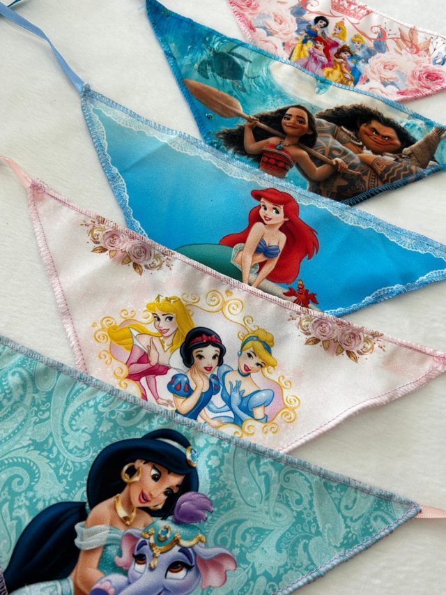 B1410 BANDANA PRINCESAS DISNEY 'PP/P/M/G' - 10 UN - Image 4