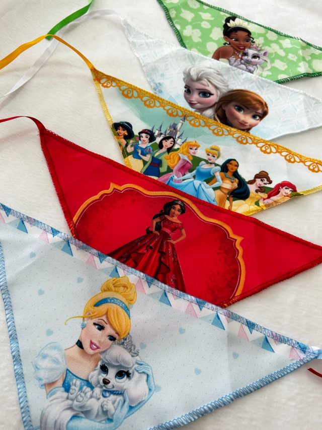 B1410 BANDANA PRINCESAS DISNEY 'PP/P/M/G' - 10 UN - Image 3