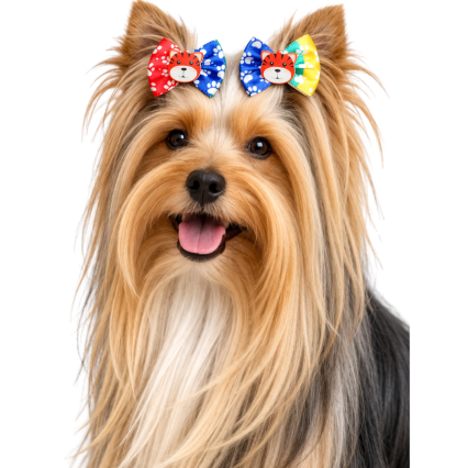 L10125 LAÇO ESTAMPA PATINHAS SAFARI - 30 UN