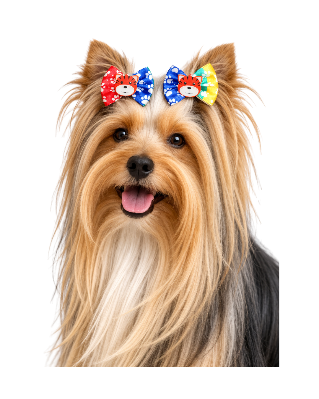 L10125 LAÇO ESTAMPA PATINHAS SAFARI - 30 UN