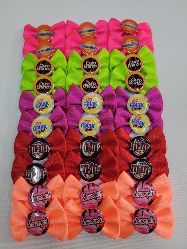 L135 LAÇO C/BOTON CHOCOLATE - 30 UN - Image 8
