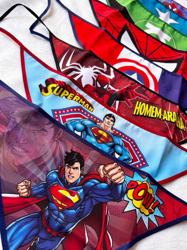 B4011 BANDANA SUPER HEROIS  - 10 UN