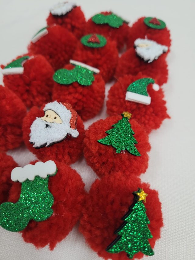 L570 POMPOM NATAL - 15 UN - Image 3