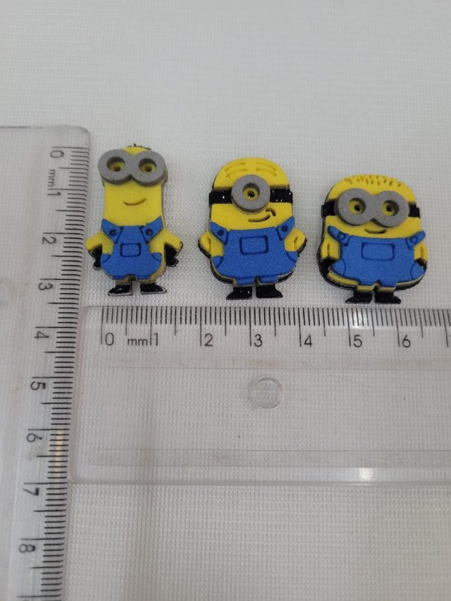 L0124 ADESIVO EM E.V.A MINIONS - 20 UN - Image 3