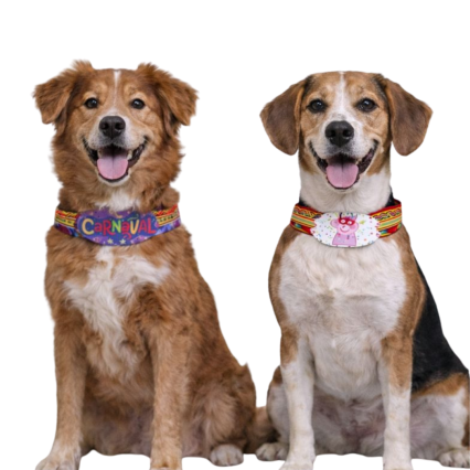 L0763 GARGANTILHA SINTETICA ESTAMPADA - 12 UN