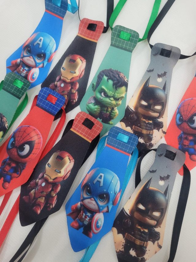 G265011 SOCIAL ESTAMPA SUPER HEROIS KIDS - 20 UN - Image 5