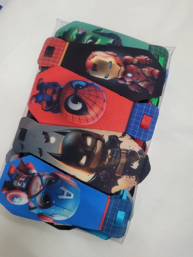 G265011 SOCIAL ESTAMPA SUPER HEROIS KIDS - 20 UN - Image 6