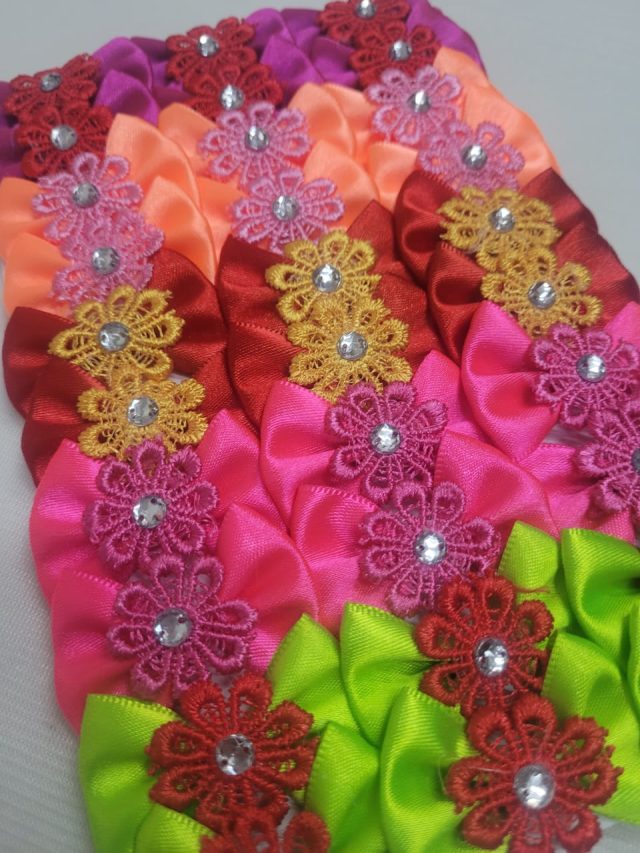 L10133 LAÇO C/FLOR CROCHE - 30 UN - Image 6