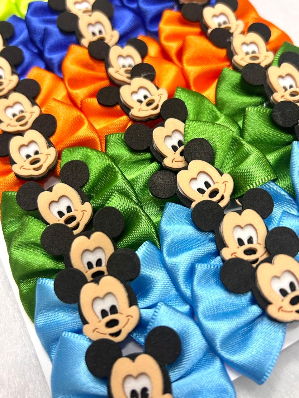 L10188 LAÇO EM CETIM C/MICKEY - 30 UN - Imagem 6