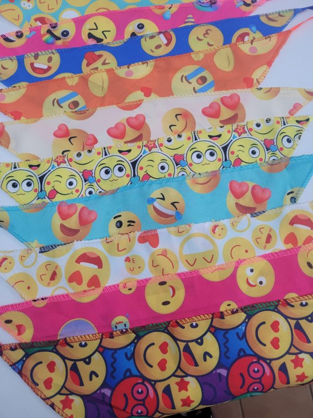 B142 BANDANA EMOTIONS - 10 UN