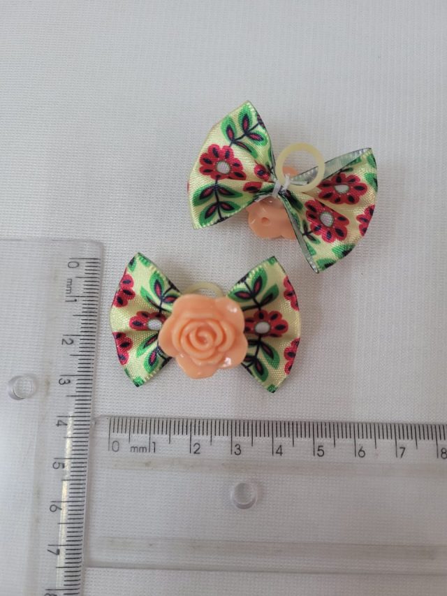 L101054 LAÇO FLORAL C/ROSA - 30 UN - Image 6