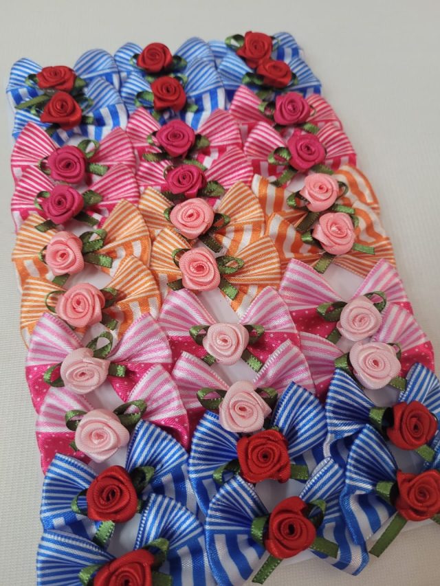 L11625 LAÇO ESTAMPADO C/ROCOCO - 30 UN
