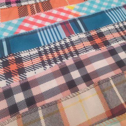 B367 BANDANA XADREZ - 10 UN