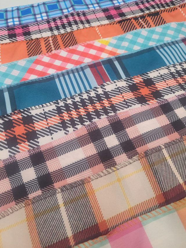 B367 BANDANA XADREZ - 10 UN