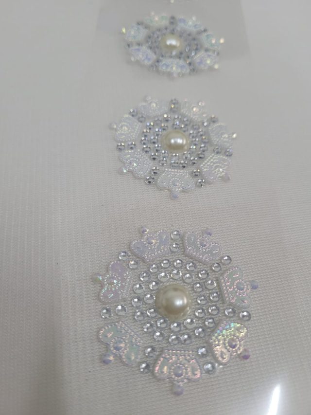 L19535 PIERCING/ADESIVO ROSA COROA - 1 CART - Image 5