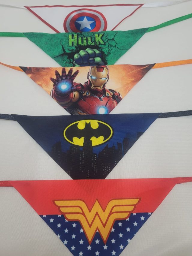 B170 BANDANA SUPER HERÓIS - 10 UN - Image 5