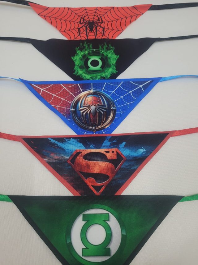 B170 BANDANA SUPER HERÓIS - 10 UN - Image 6