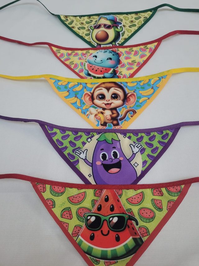 B4094 BANDANA FRUTAS - 10 UN - Image 4