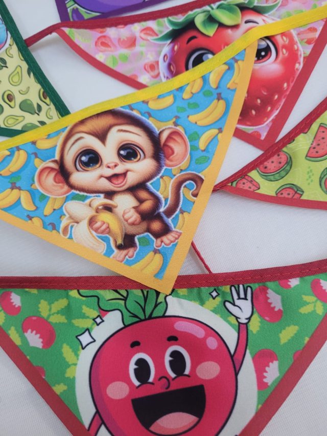 B4094 BANDANA FRUTAS - 10 UN - Image 3