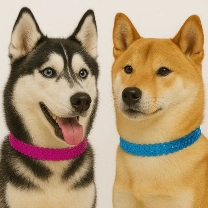 L0951 COLAR LANTEJOULA COLORIDO - 10 UN