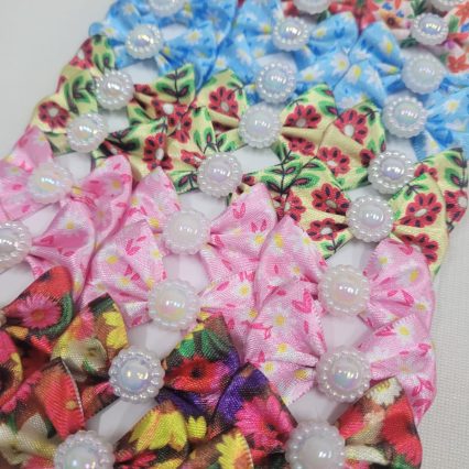 L101055 LAÇO FLORAL - 30 UN