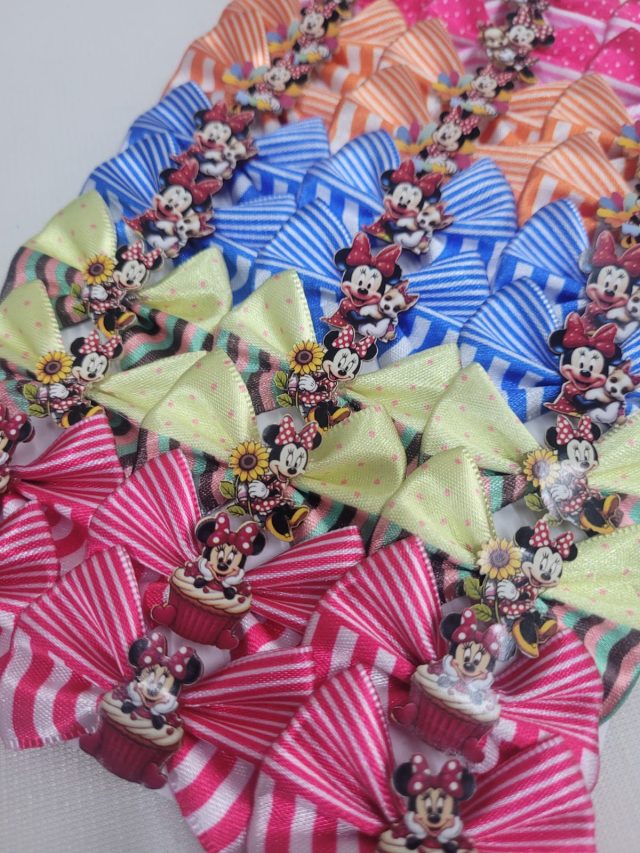 L11622 LAÇO ESTAMPADO C/MINNIE - 30 UN