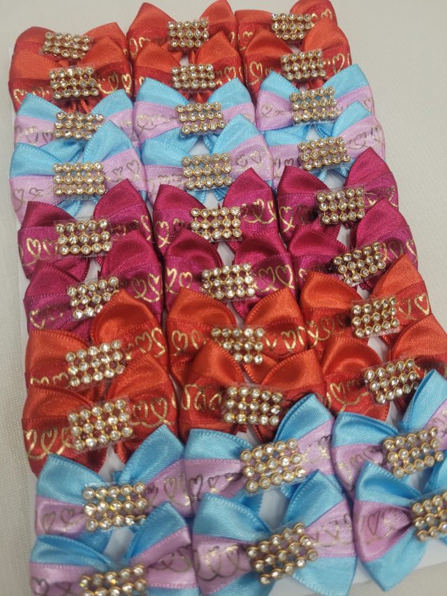 L11626 LAÇO DUPLO LOVE C/STRASS - 30 UN - Image 2
