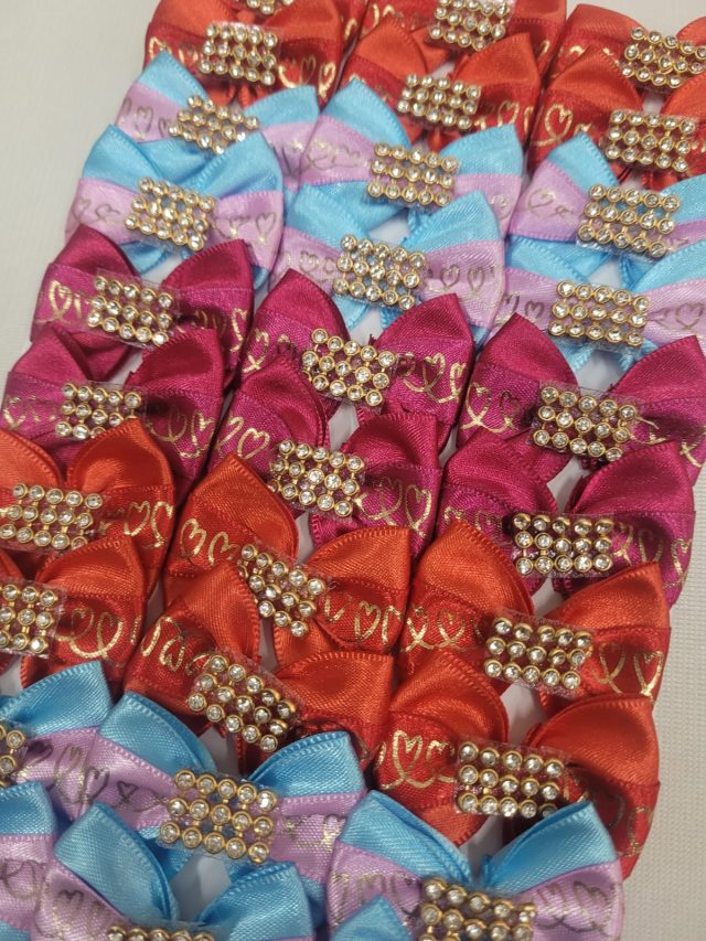 L11626 LAÇO DUPLO LOVE C/STRASS - 30 UN - Image 4