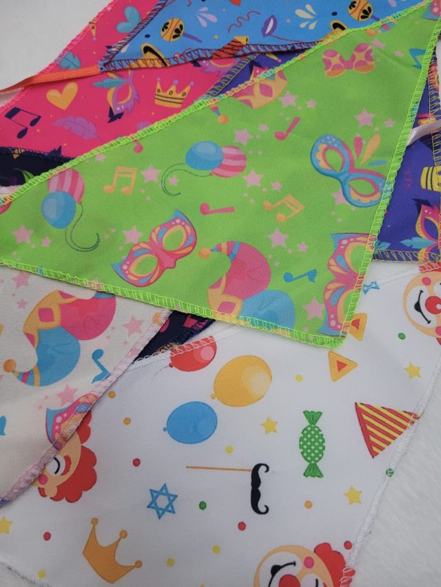B7012 BANDANA ESTAMPA CARNAVAL  - 10 UN - Image 3