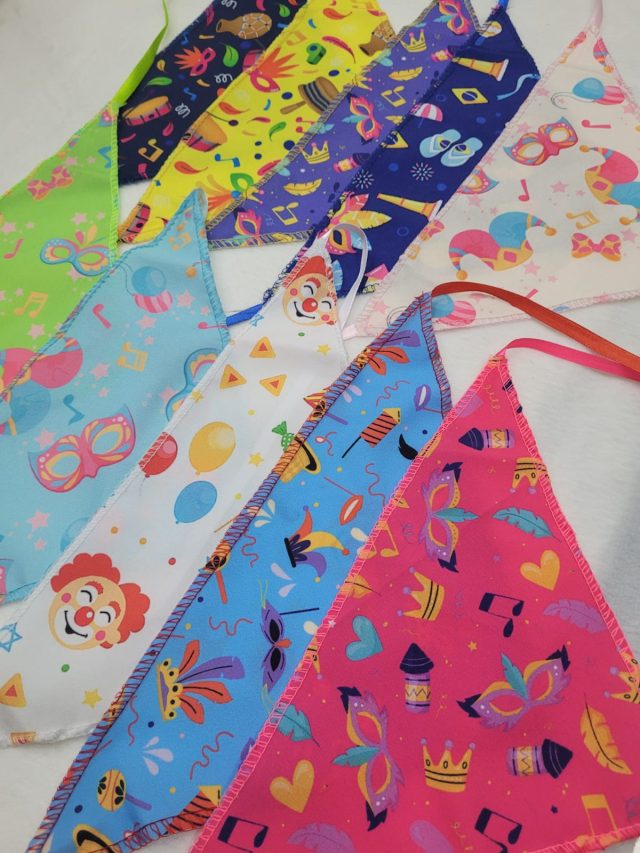 B7012 BANDANA ESTAMPA CARNAVAL  - 10 UN - Image 2