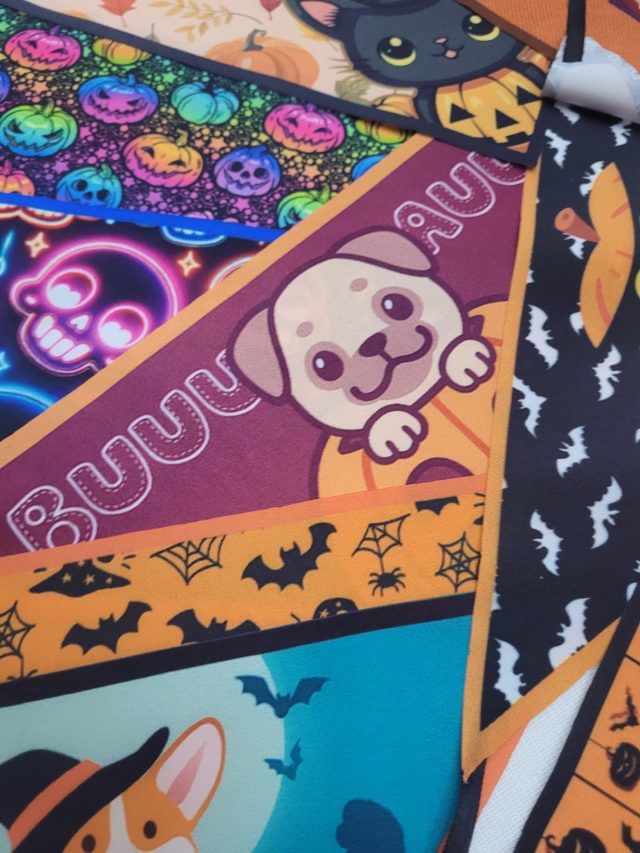 B703 BANDANA HALLOWEEN S/COSTURA - 10 UN - Image 4