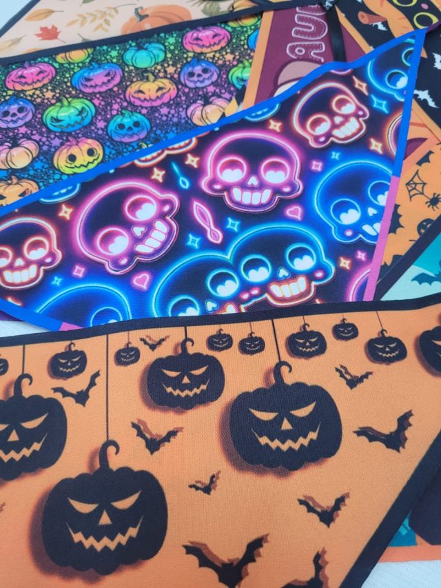B703 BANDANA HALLOWEEN S/COSTURA - 10 UN - Image 5