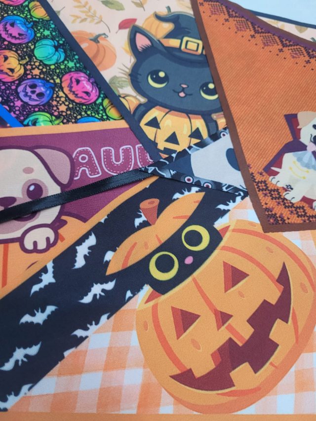 B703 BANDANA HALLOWEEN S/COSTURA - 10 UN - Image 2