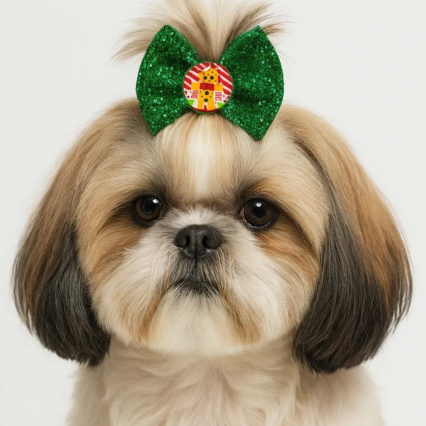 L5377 LAÇO BRILHOSO NATAL - 30 UN