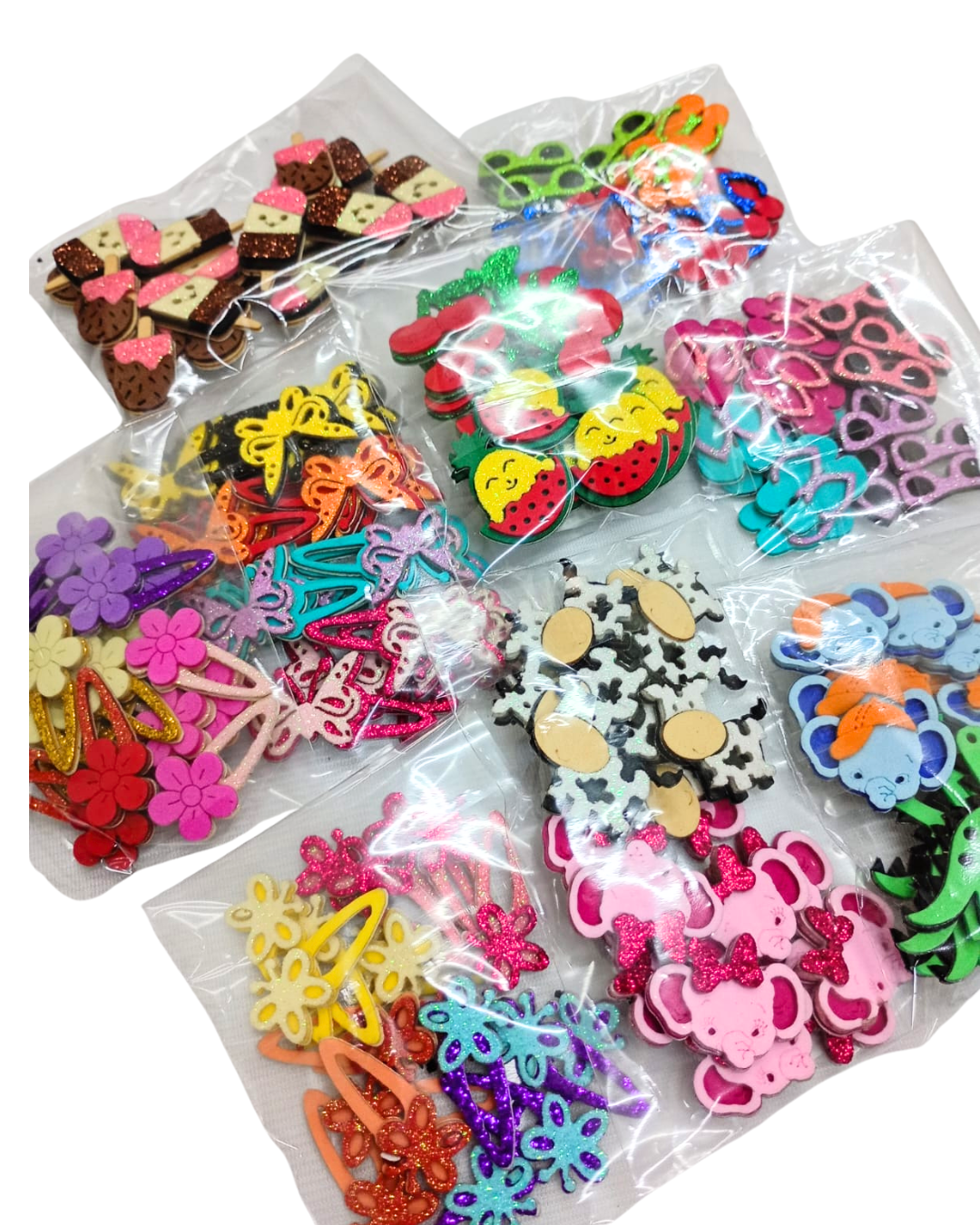 L011 ADESIVOS EM E.V.A - 20 UNIDADES